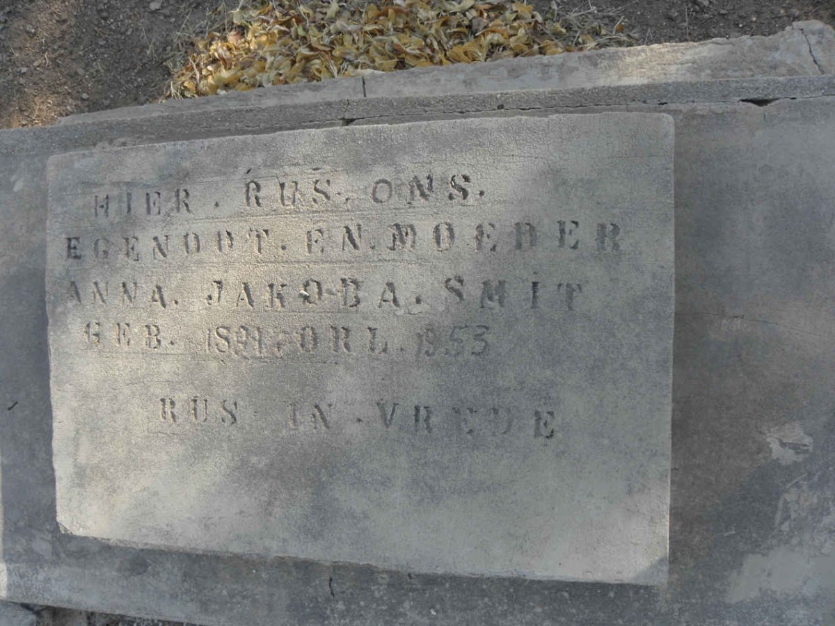 SMIT Anna Jakoba 1891-1953
