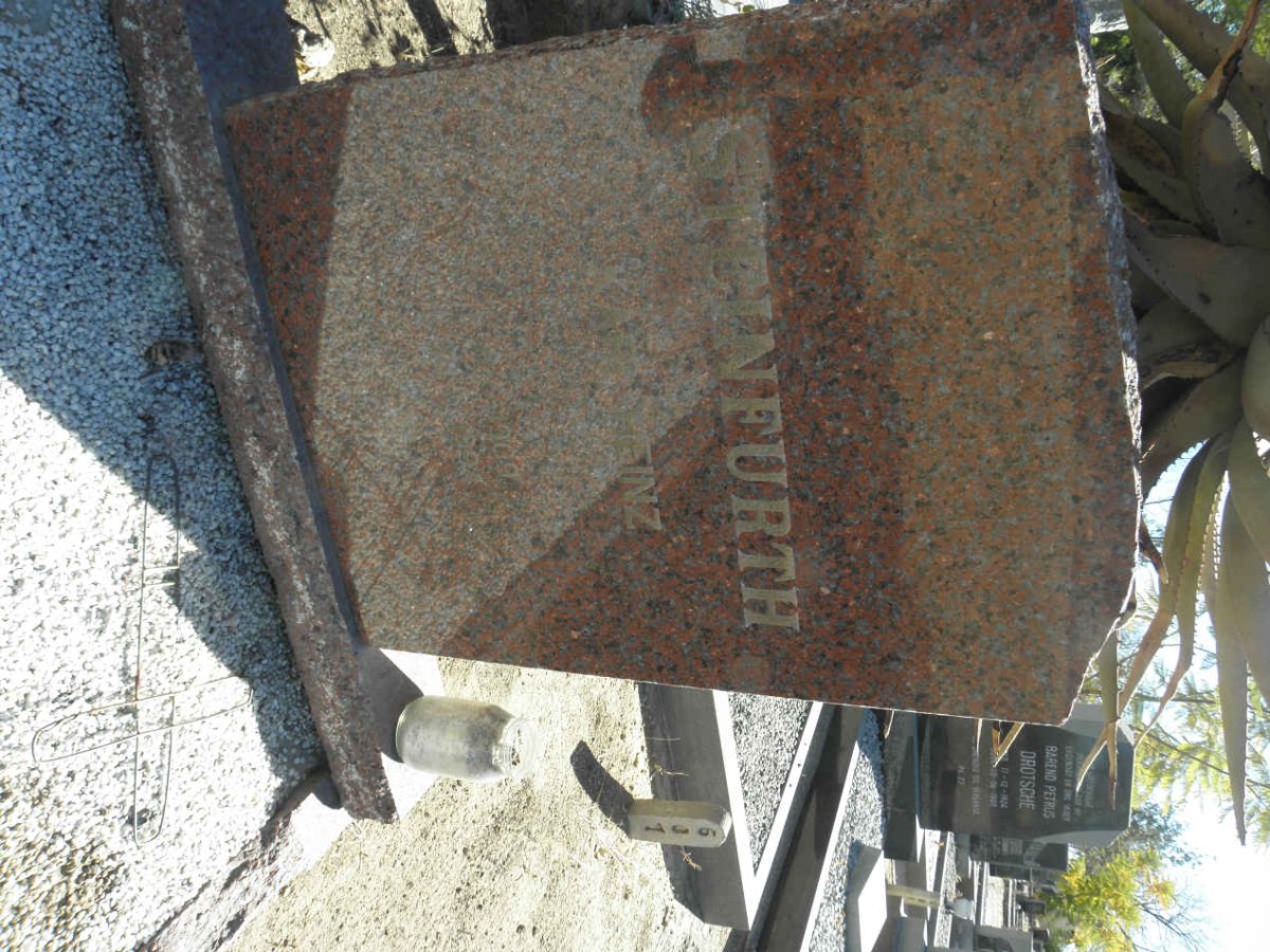 STEINFURTH Karl Heinz 1909-1994