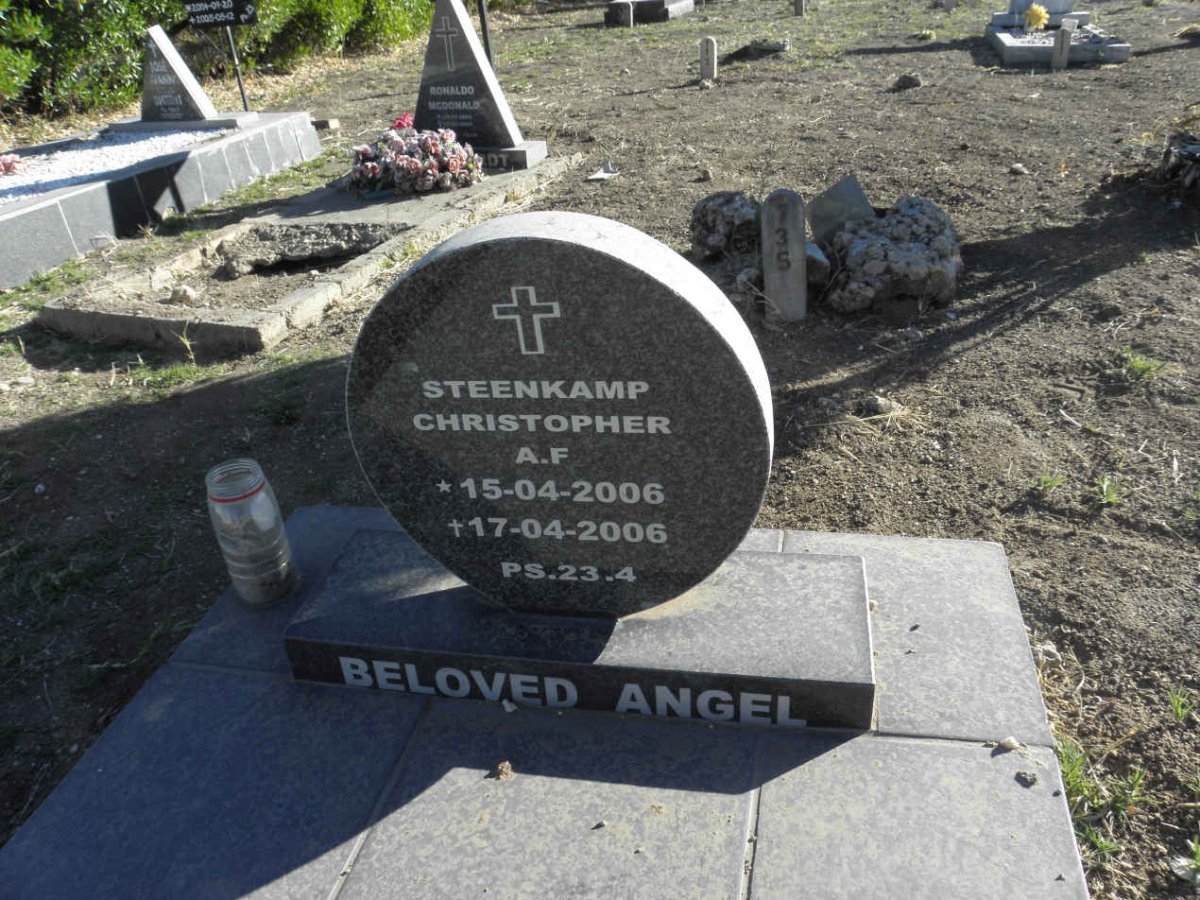 STEENKAMP Christopher A.F. 2006-2006