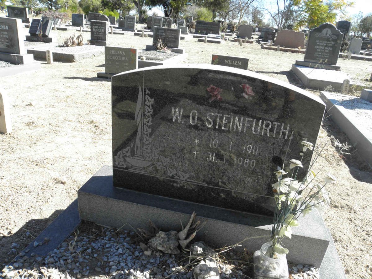 STEINFURTH W.O. 1911-1980