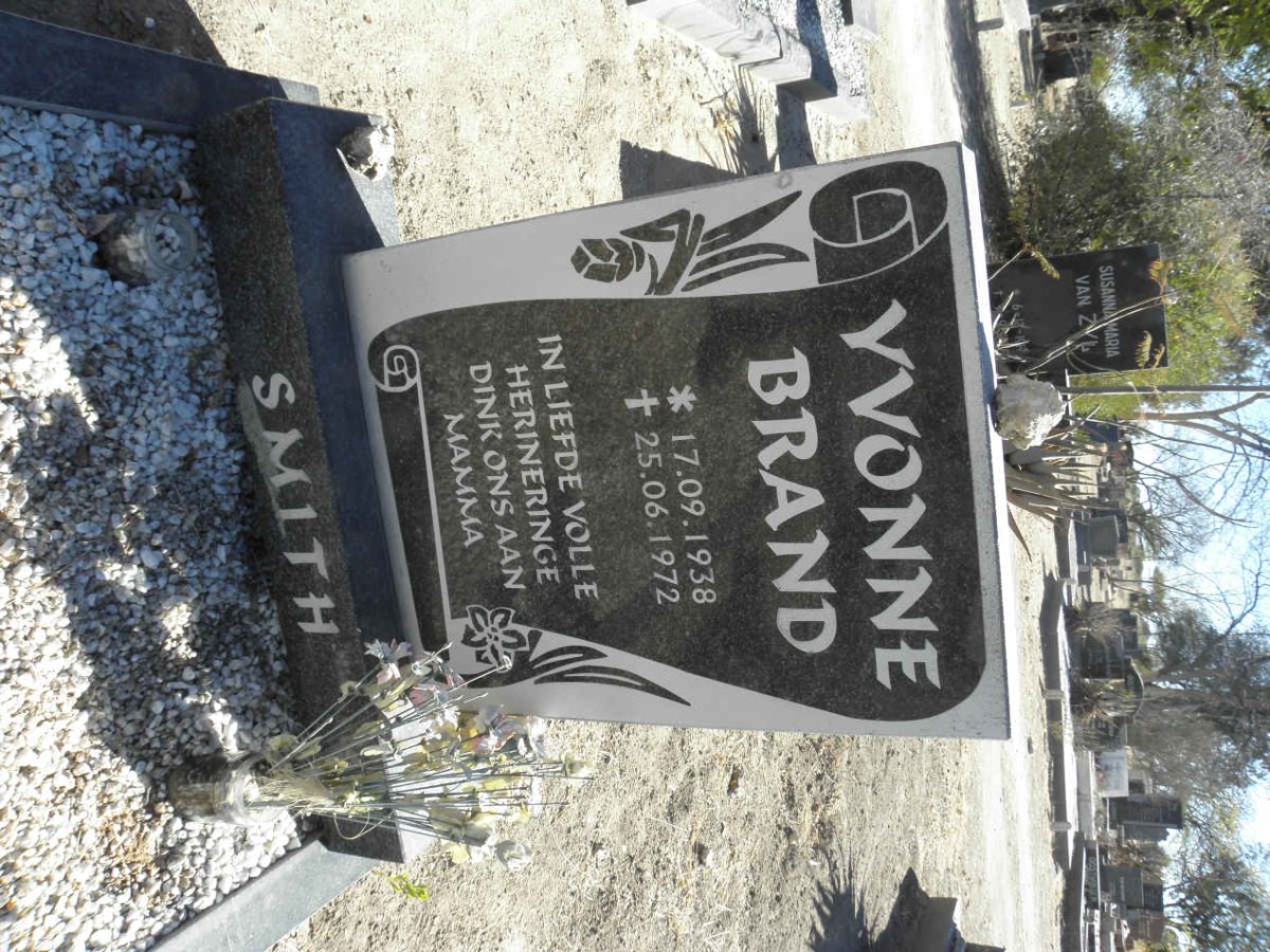 SMITH Yvonne Brand 1938-1972