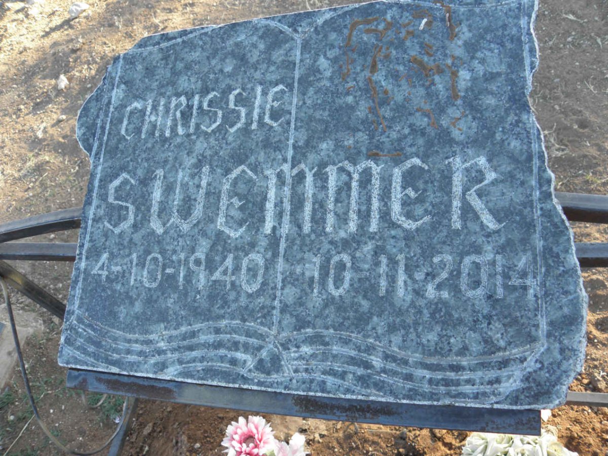 SWEMMER Chrissie 1940-2014