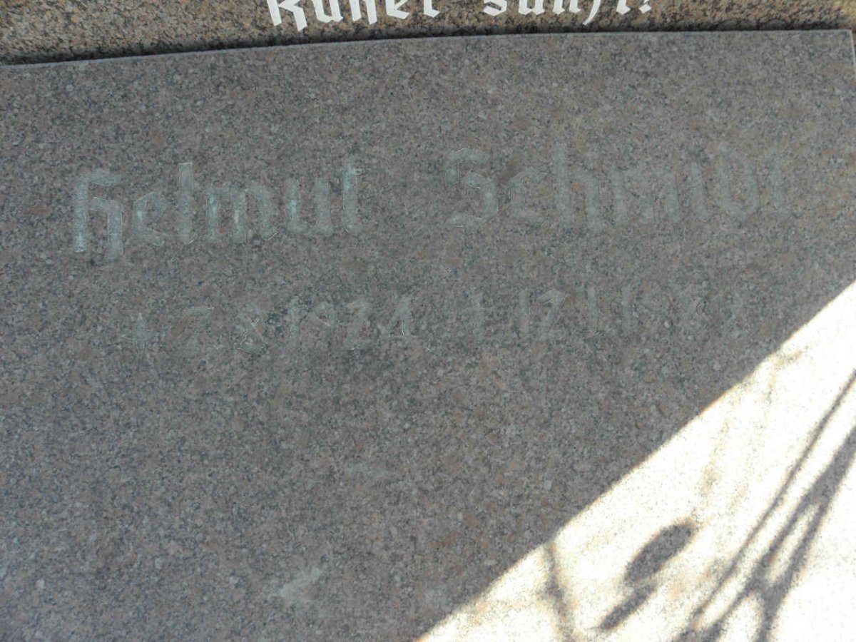 SCHMIDT Otto 1890-1965 &amp; Anna HOPPE 1896-1979 :: SCHMIDT Helmut 1924-