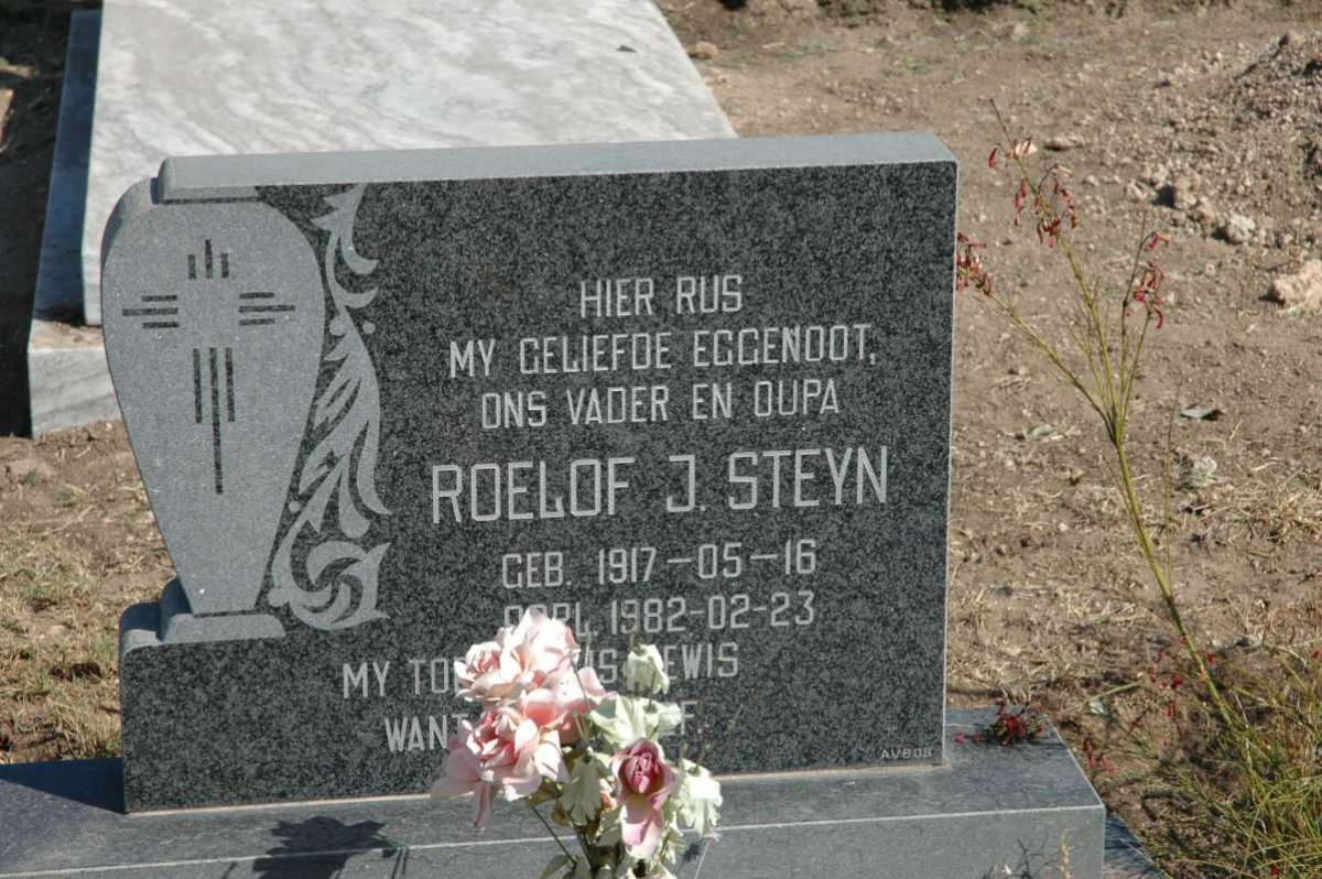 STEYN Roelof J. 1917-1982