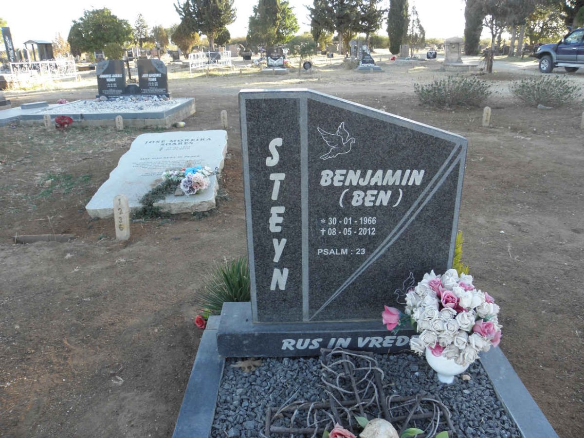 STEYN Benjamin 1966-2012