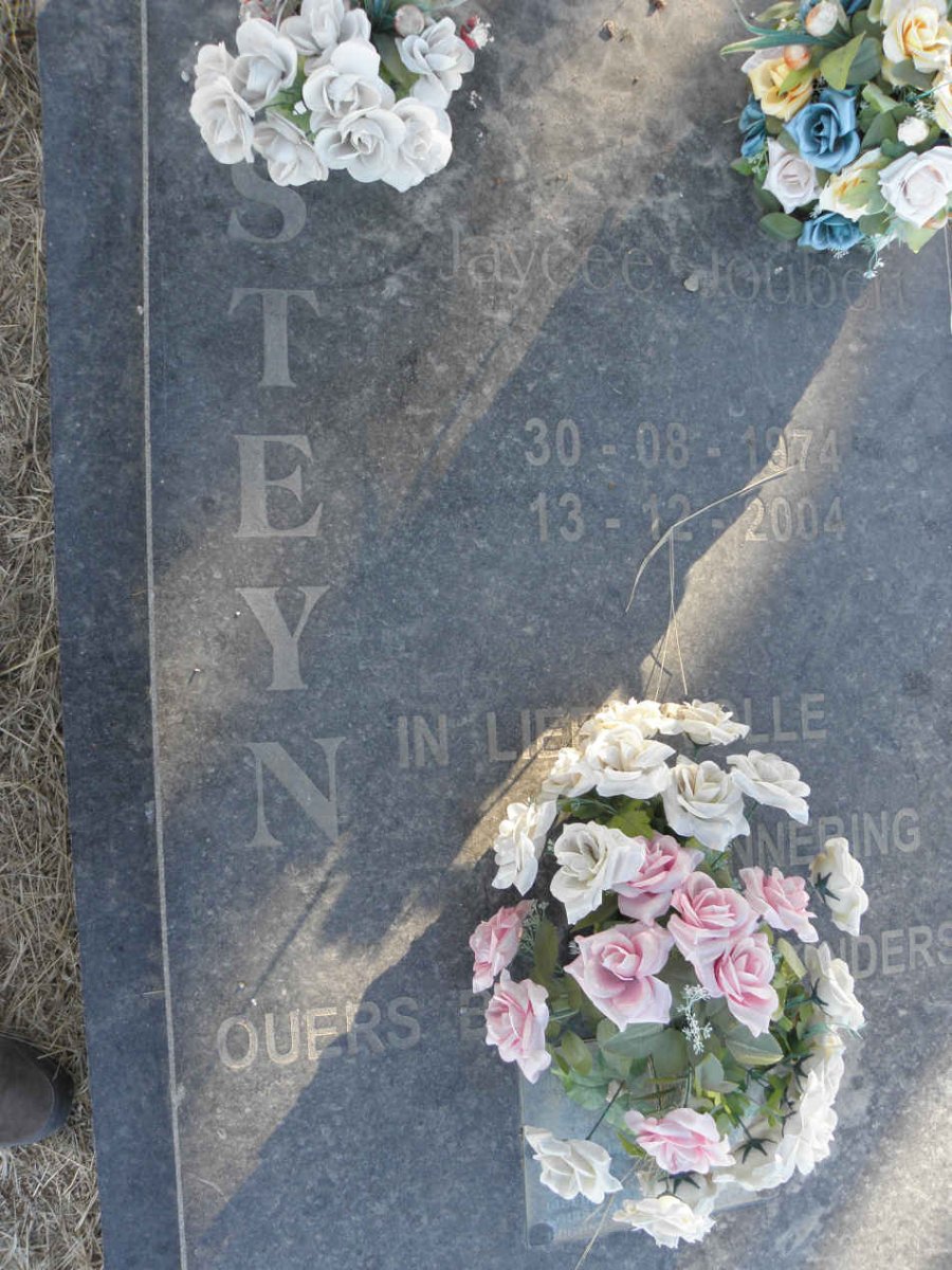 STEYN Jaycee Joubert 1974-2004