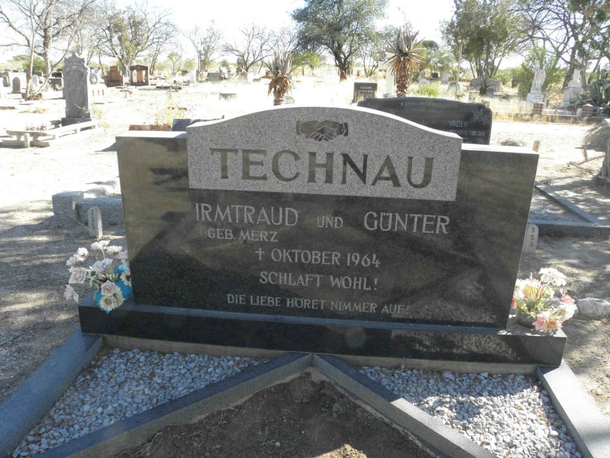 TECHNAU Gunter -1964 &amp; Irmtraud nee MERZ -1964