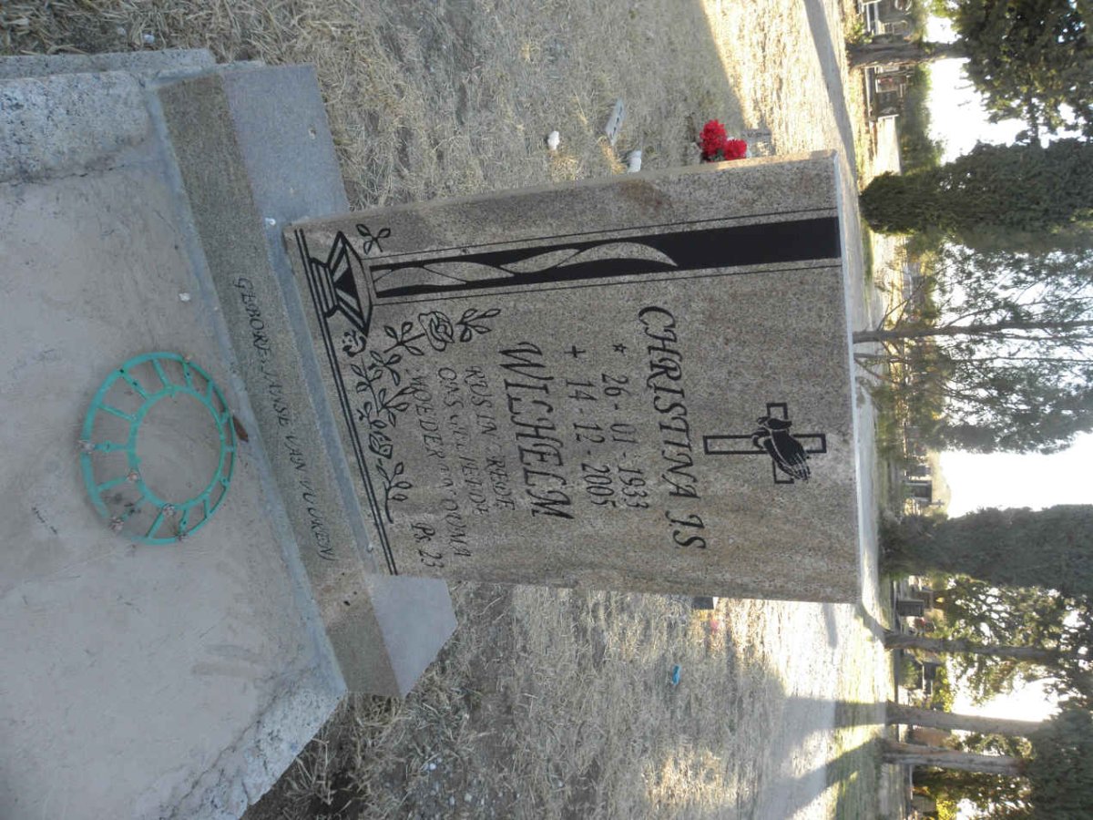 WILHELM Christina J.S. nee JANSE VAN VUUREN 1933-2005