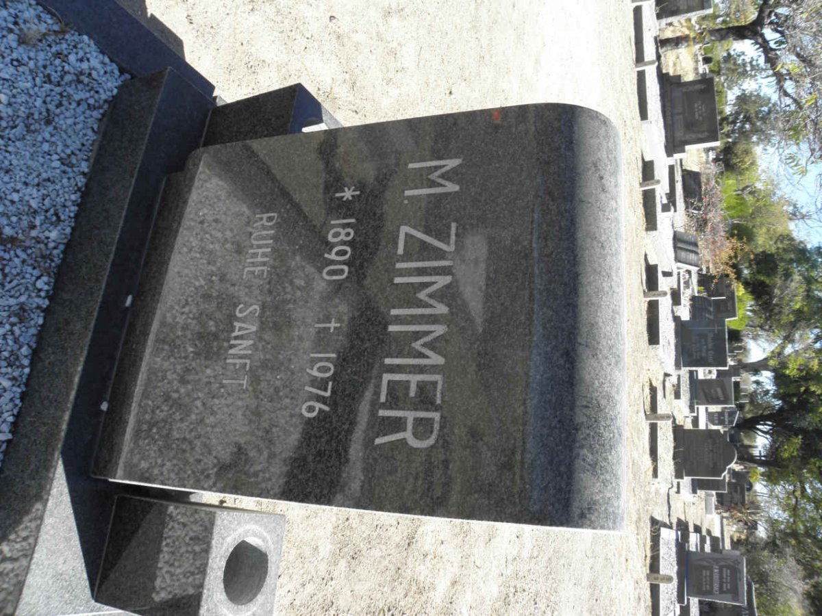 ZIMMER M. 1890-1976