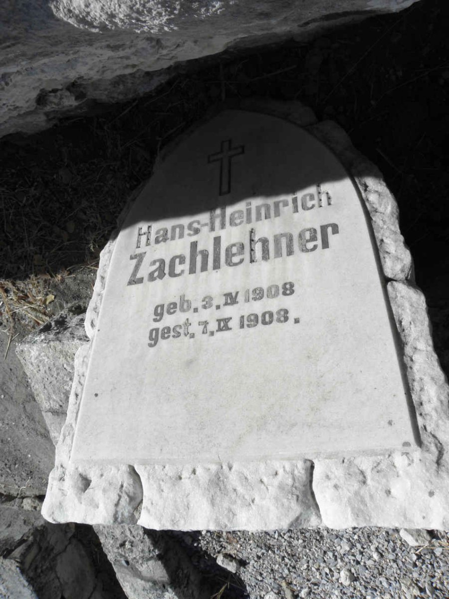ZACHLEHNER Hans-Heinrich 1908-1908
