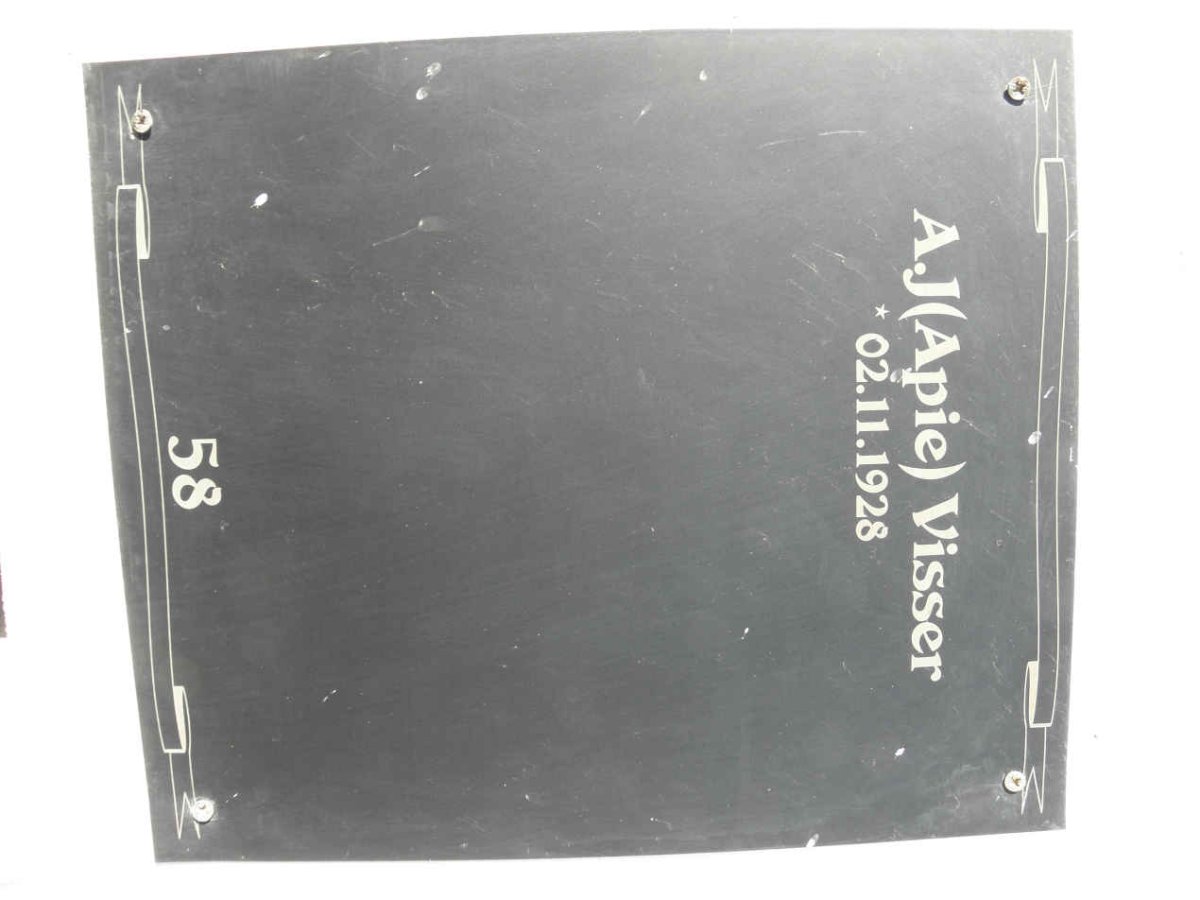 VISSER A.J. 1928-