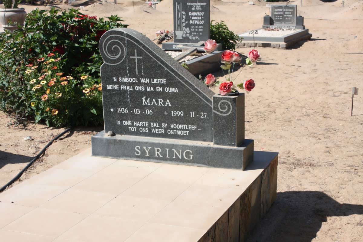 SYRING Mara 1936-1999