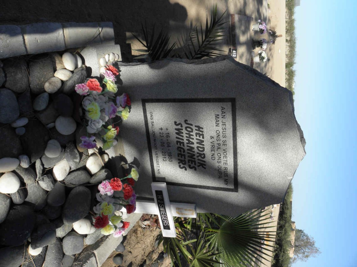 SWIEGERS Hendrik Johannes 1950-2013