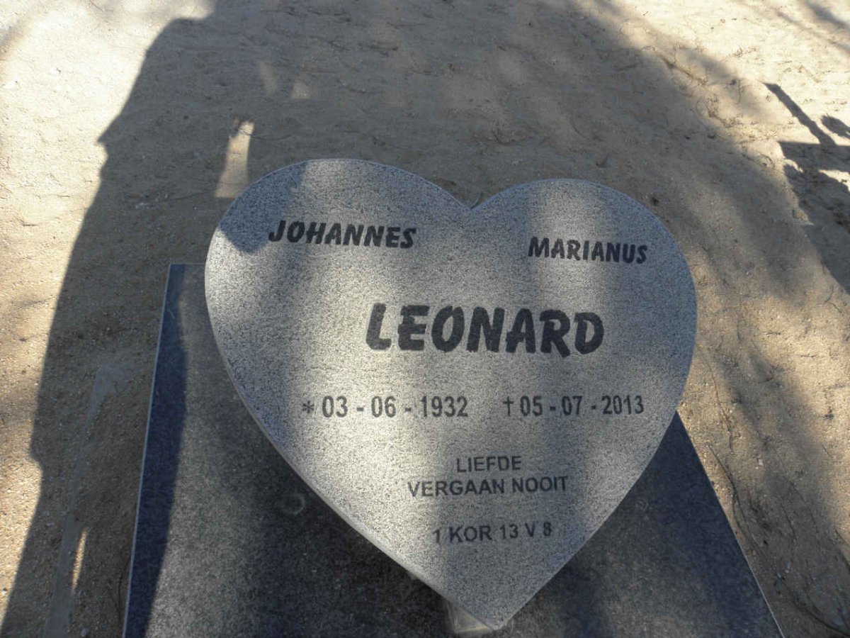 LEONARD Johannes Marianus 1932-2013