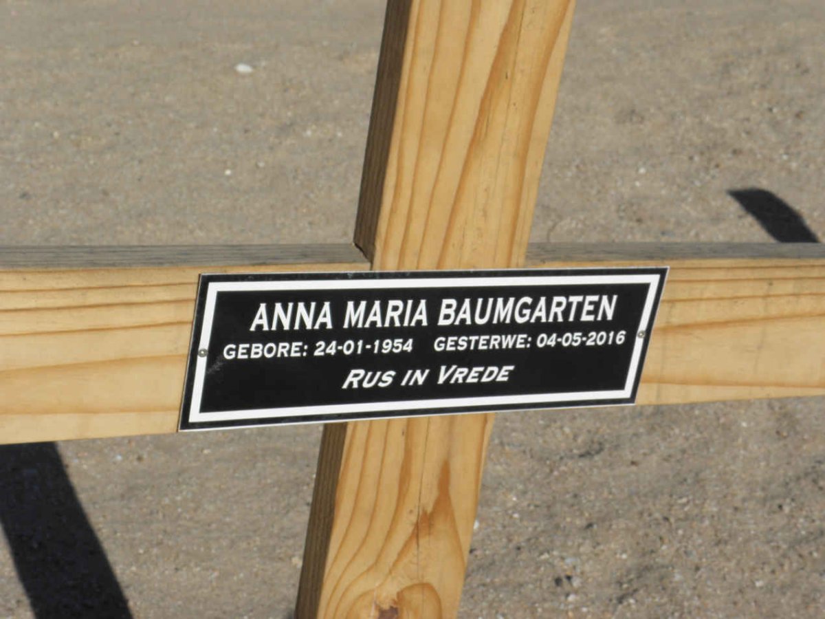 BAUMGARTEN Anna Maria 1954-2016