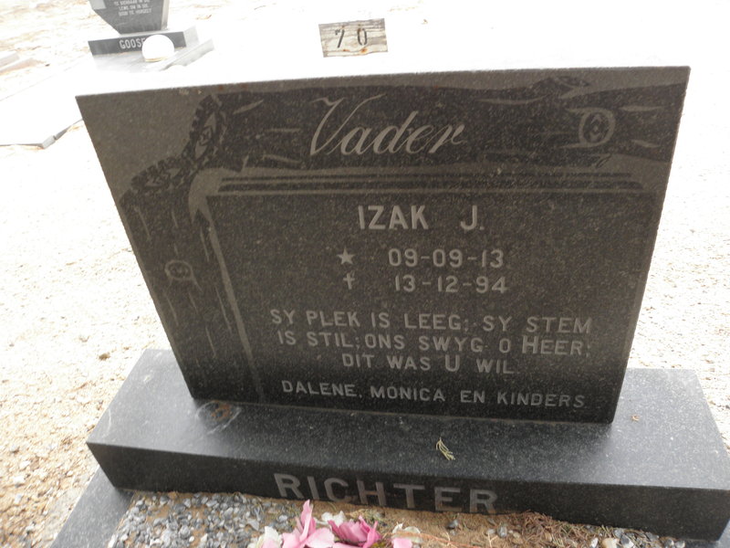 RICHTER Izak J. 1913-1994