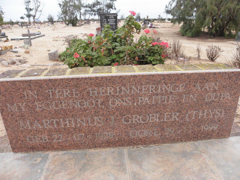 GROBLER Marthinus J. 1929-1999