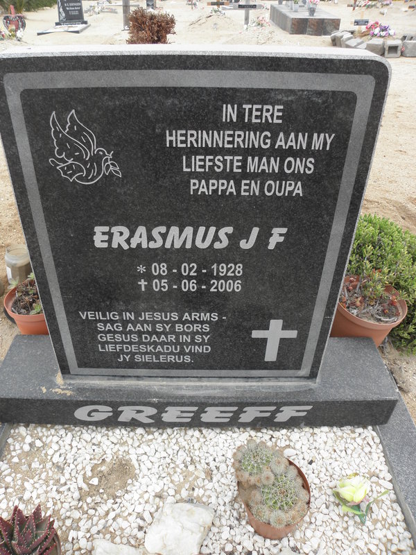 ERASMUS J.F. 1928-2006