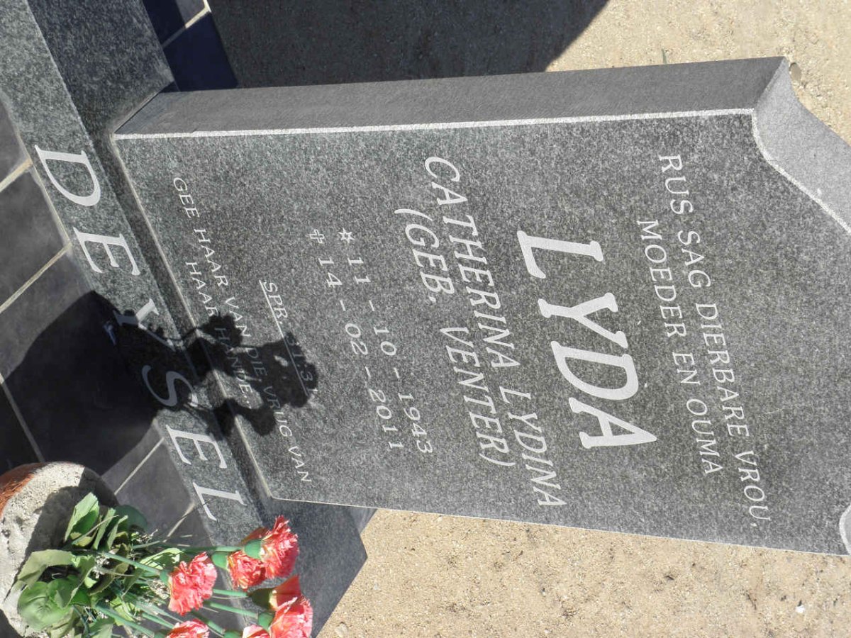 DEYSEL Catherina Lydina nee VENTER 1943-2011