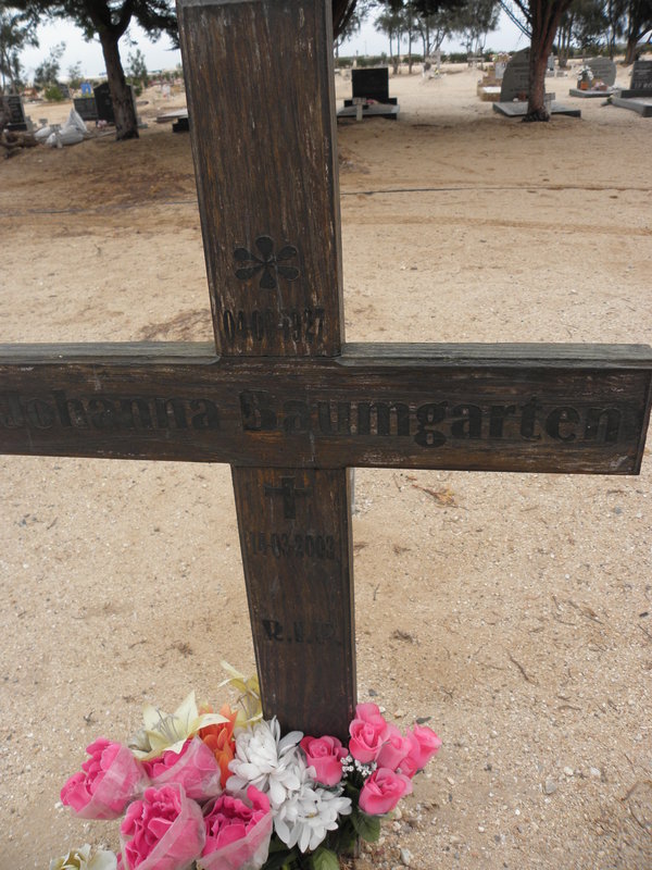 BAUMGARTEN Johanna 1927-2003