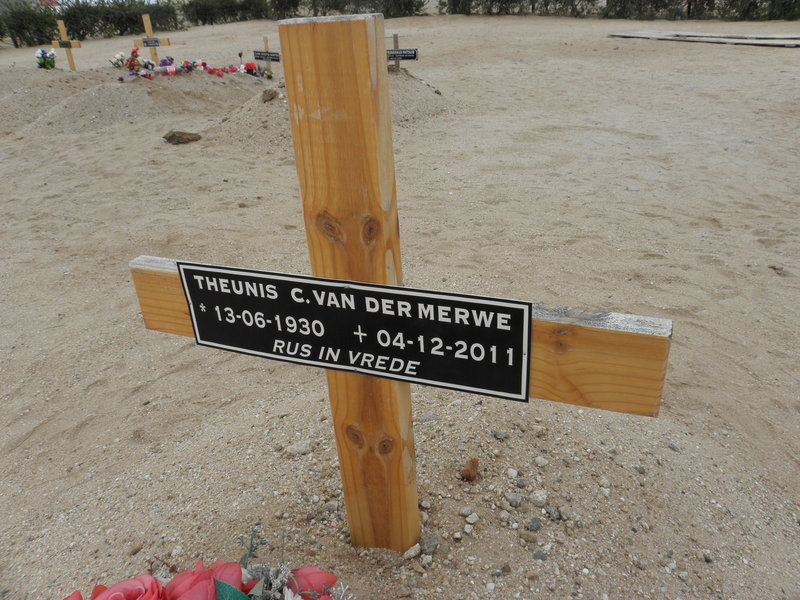 MERWE Theunis C. van der 1930-2011
