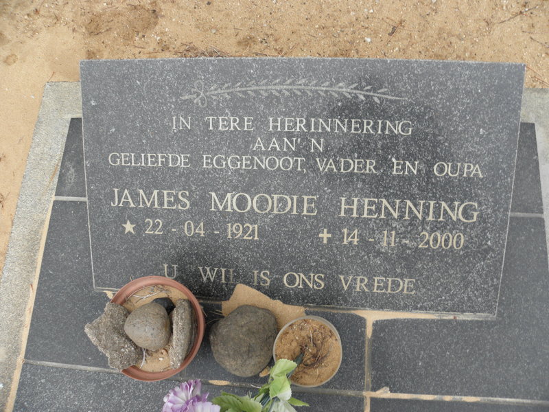 HENNING James Moodie 1921-2000