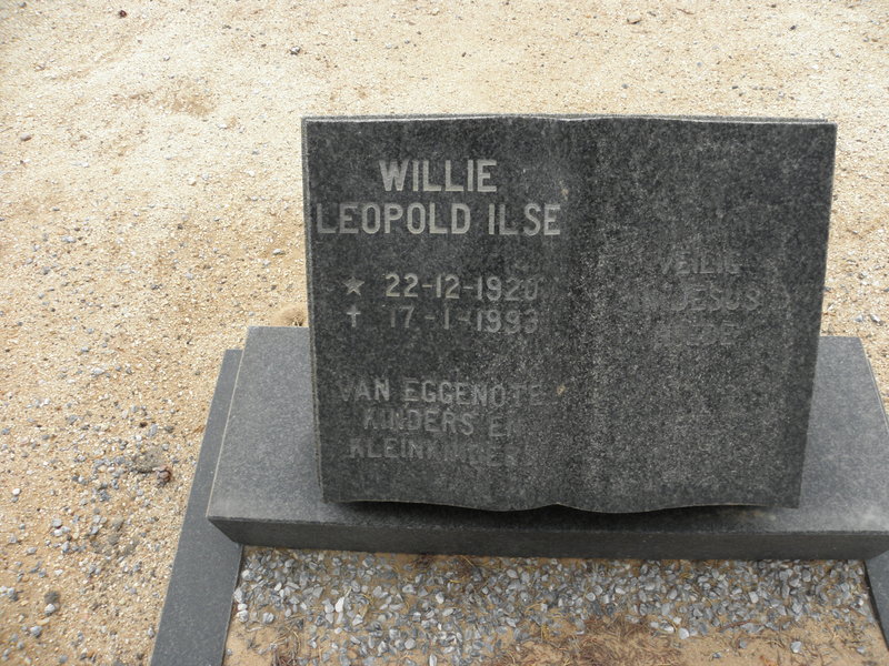 ILSE Willie Leopold 1920-1993