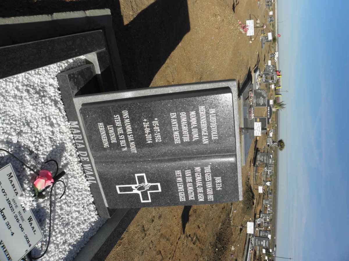 WAAL Maria, de 1932-2014