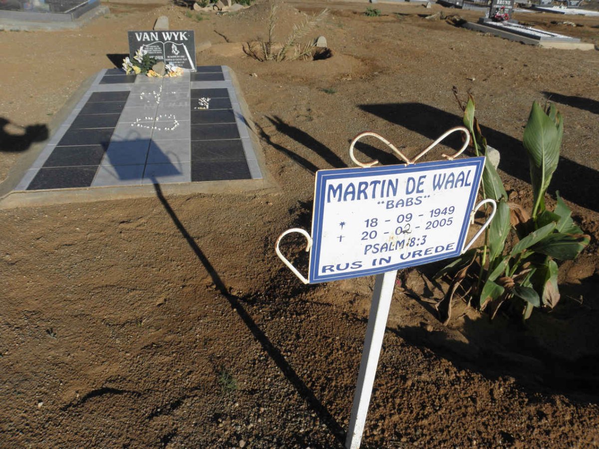 WAAL Martin, de 1949-2005