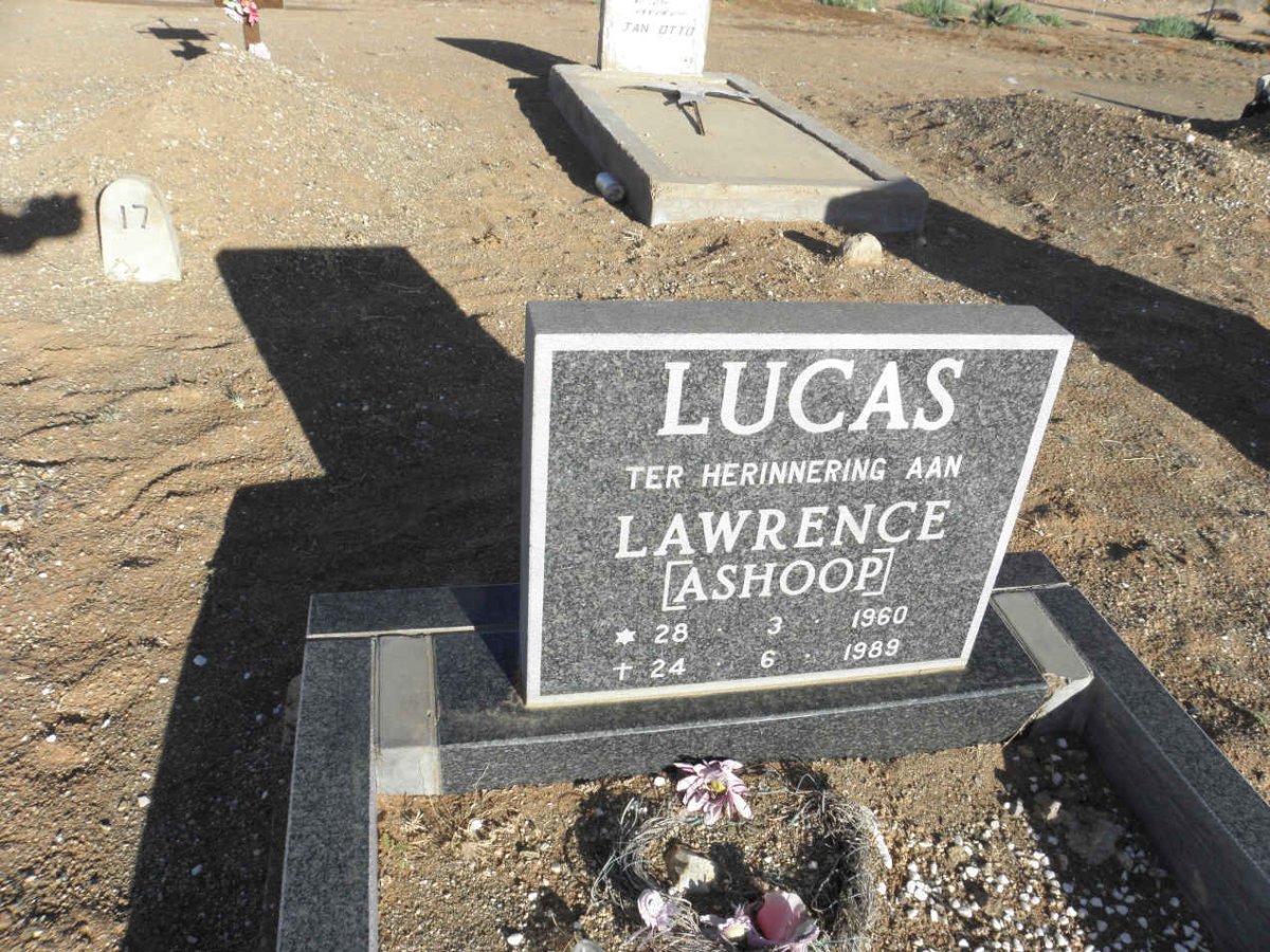 LUCAS Lawrence 1960-1989