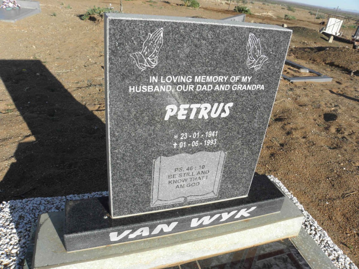 WYK Petrus, van 1941-1993