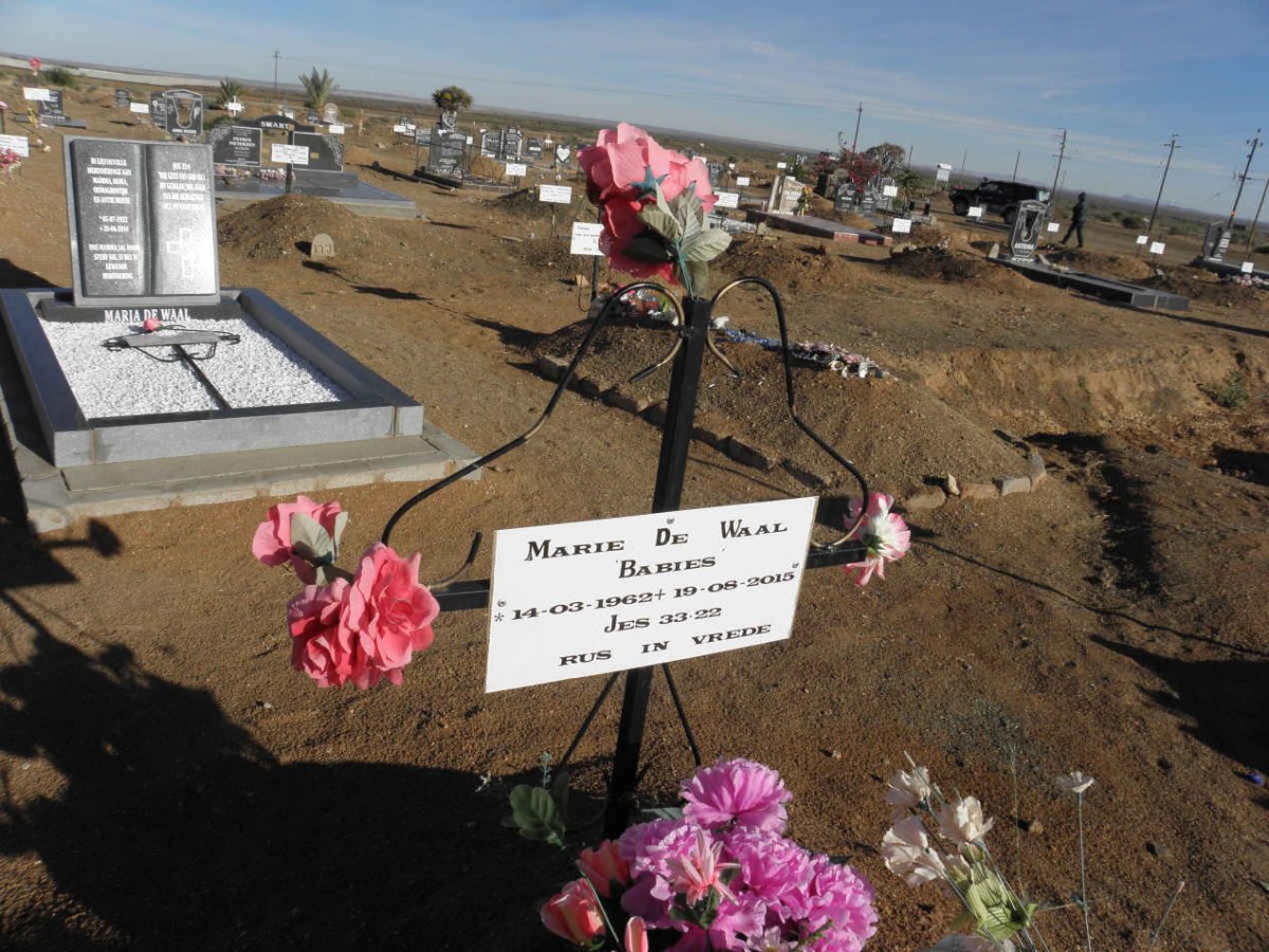 WAAL Marie, de 1962-2015