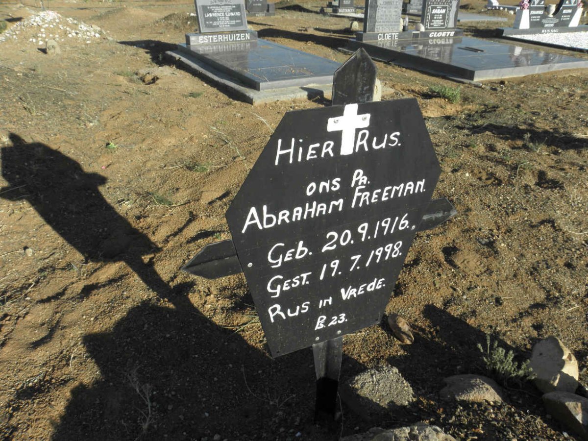 FREEMAN Abraham 1916-1998