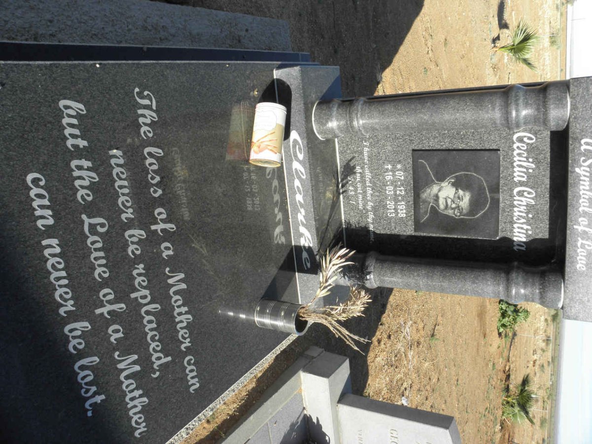 CLARKE Cecilia Christina 1938-2013