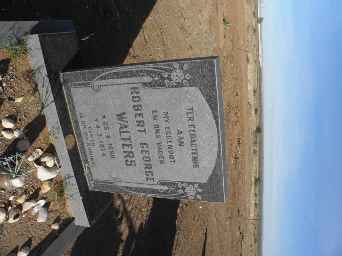 WALTERS Robert George 1890-1974