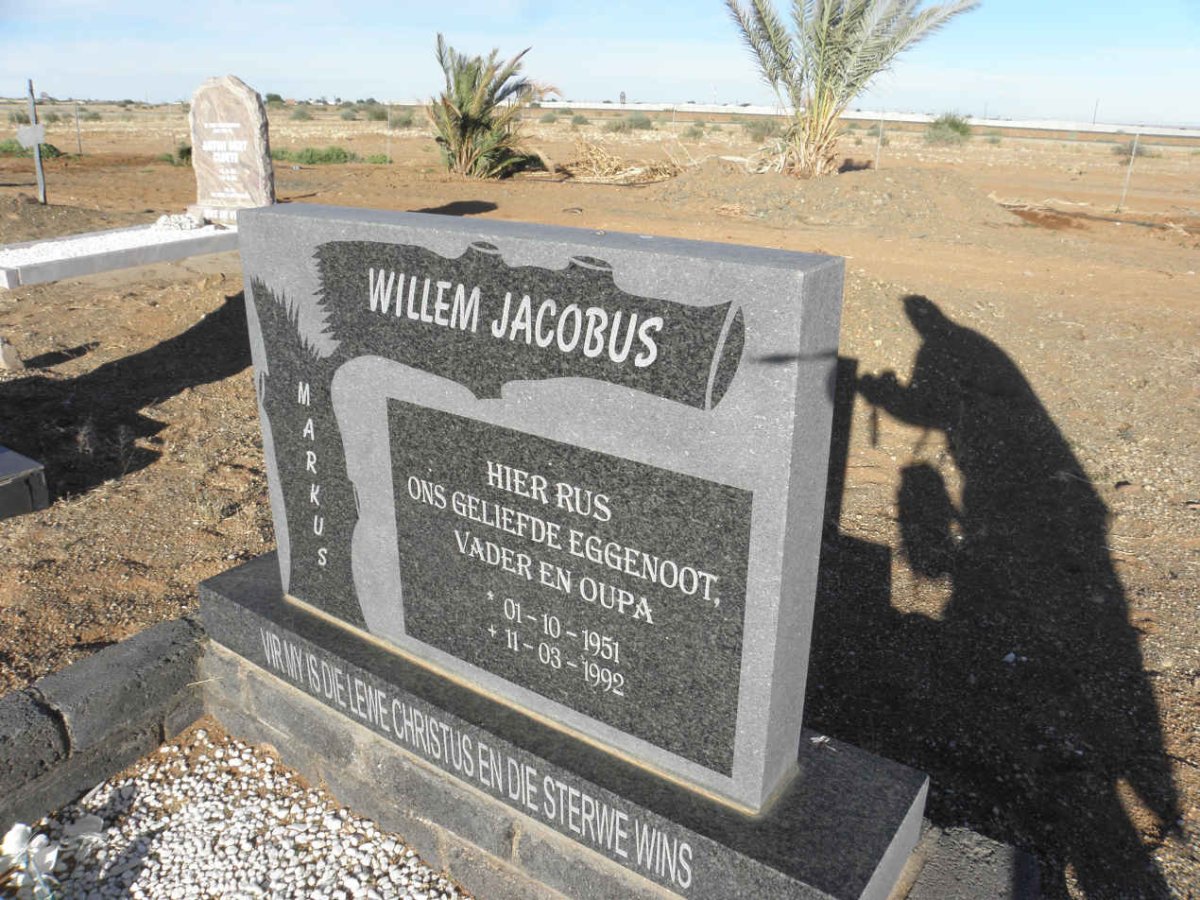MARKUS Willem Jacobus 1951-1992