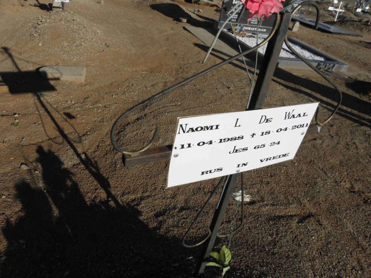 WAAL Naomi L., de 1988-2011