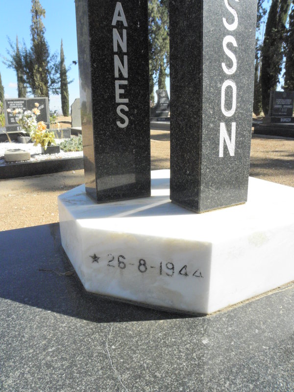 BASSON Johannes Hendrik 1944-1995