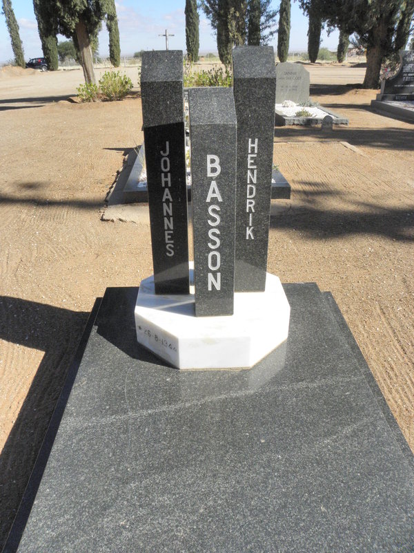 BASSON Johannes Hendrik 1944-1995