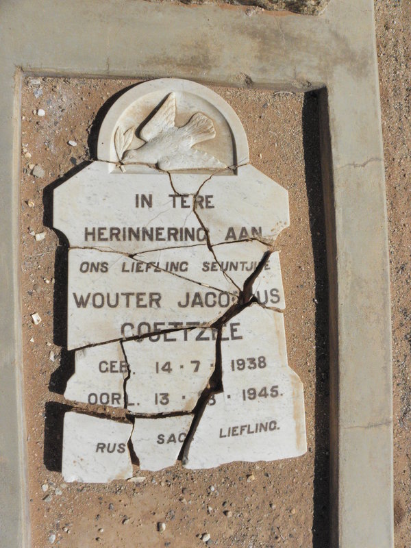 COETZEE Wouter Jacobus 1938-1945