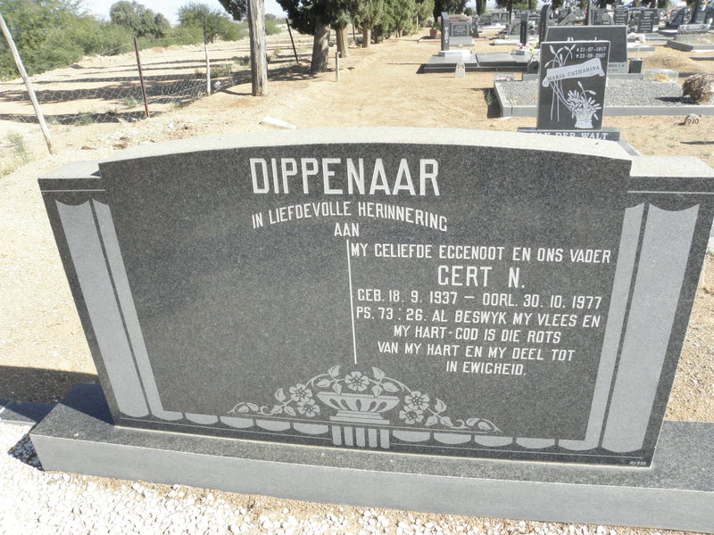 DIPPENAAR Gert N. 1937-1977