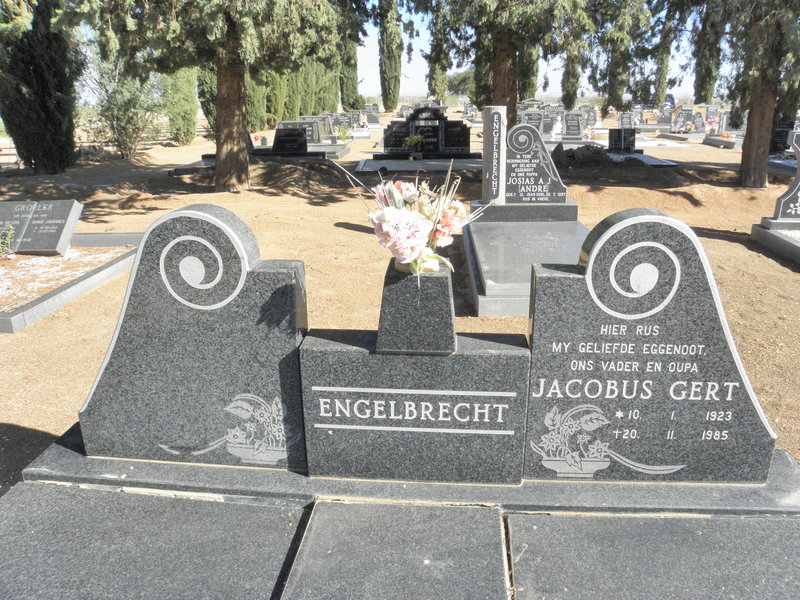 ENGELBRECHT Jacobus Gert 1923-1985
