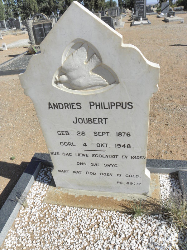 JOUBERT Andries Philippus 1876-1948