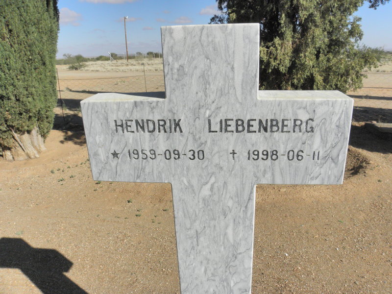 LIEBENBERG Hendrik 1959-1998
