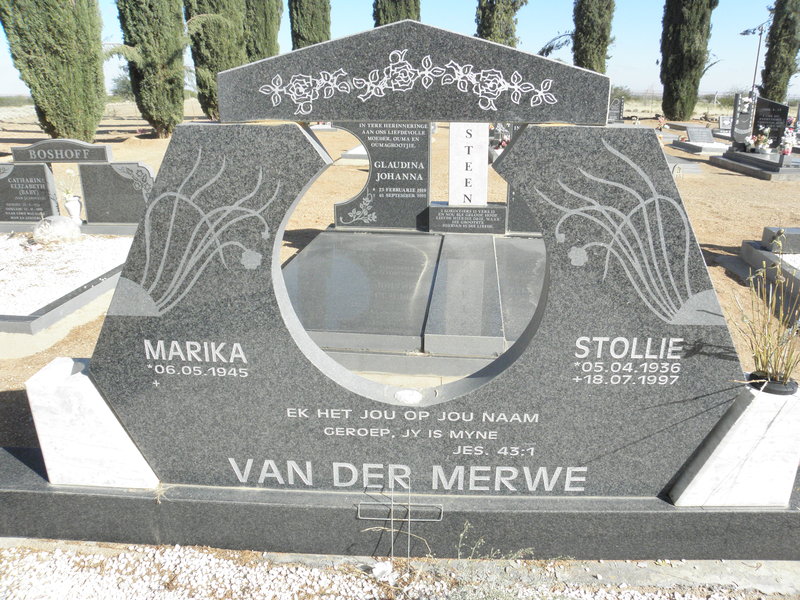 MERWE Stollie 1936-1997 &amp; Marika -1945
