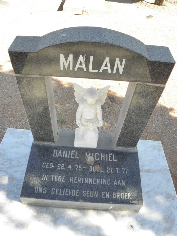 MALAN Daniël Michiël 1975-1977