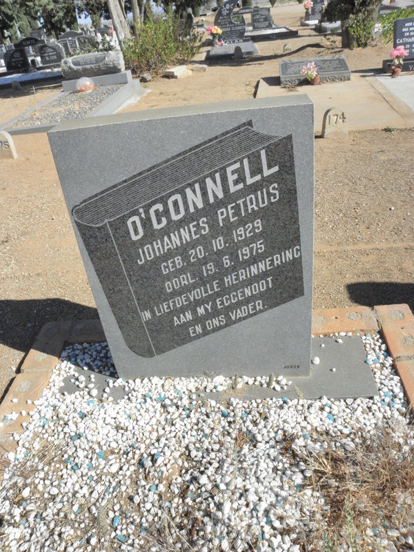 O'CONNELL Johannes Petrus 1929-1975