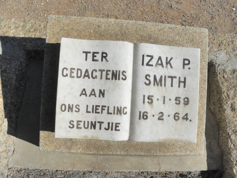 SMITH Izak P. 1959-1964