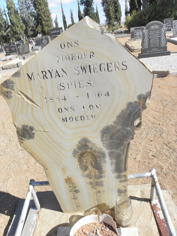 SWIEGERS Maryan nee SPIES 1884-1964