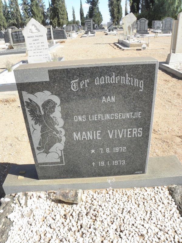 VIVIERS Manie 1972-1973